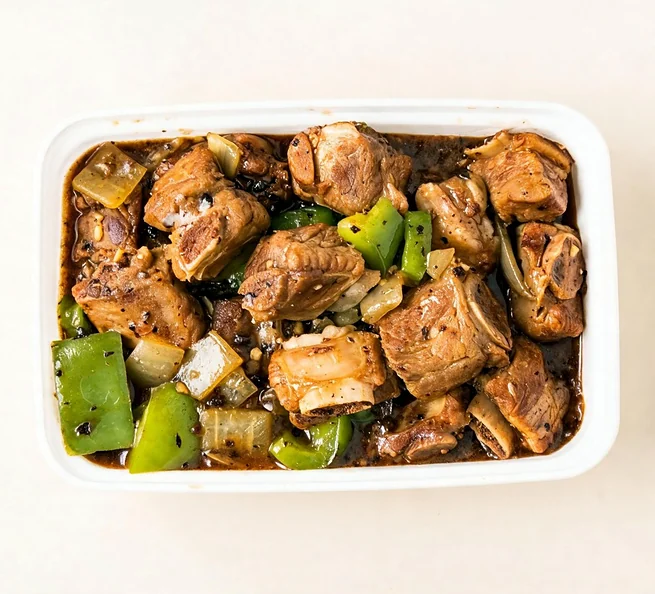 Spareribs in black bean and garlic sauce